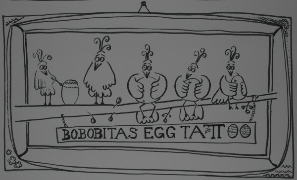 egg tattoo